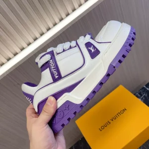 LOUIS VUITTON TRAINER MAXI SNEAKERS PURPLE – LSVT373