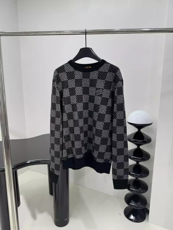 Louis Vuitton Damier Wool Crewneck - SLV058