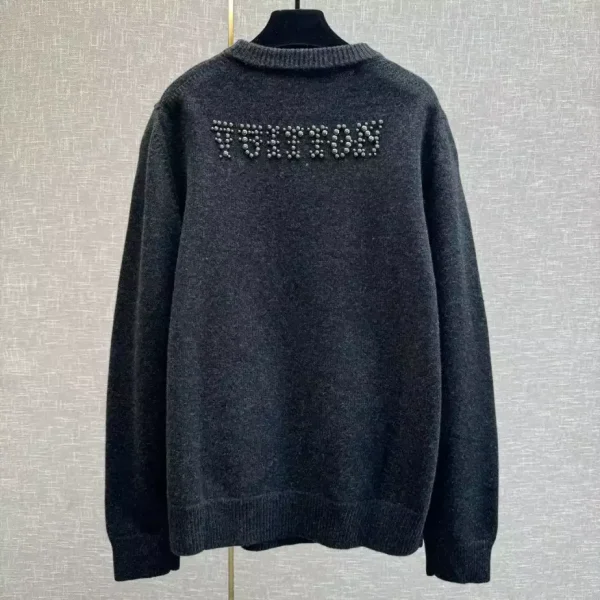 Louis Vuitton Embellished Long-Sleeved Merino Wool Crewneck - SLV031