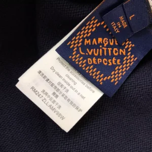 Louis Vuitton Embroidered Cotton-Blend Crewneck - SLV053