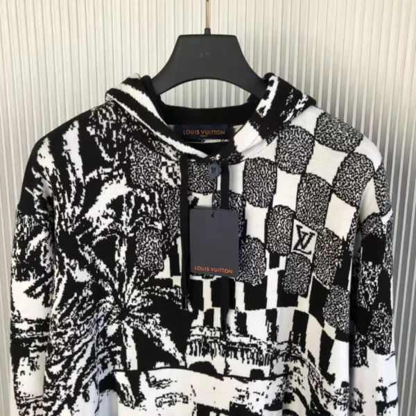 Louis Vuitton Parisian Collage Jacquard Hoodie - SLV042