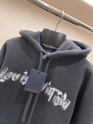 Louis Vuitton Printed Cotton Hoodie - SLV040