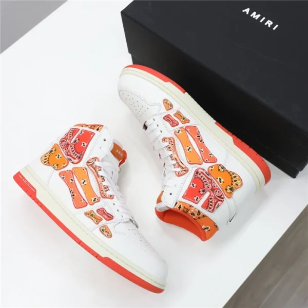 AMIRI SKEL HIGH-TOP SNEAKERS - AM066