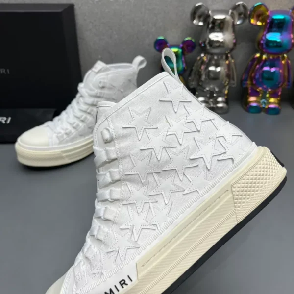 AMIRI STARS COURT HIGH-TOP SNEAKERS - AM073