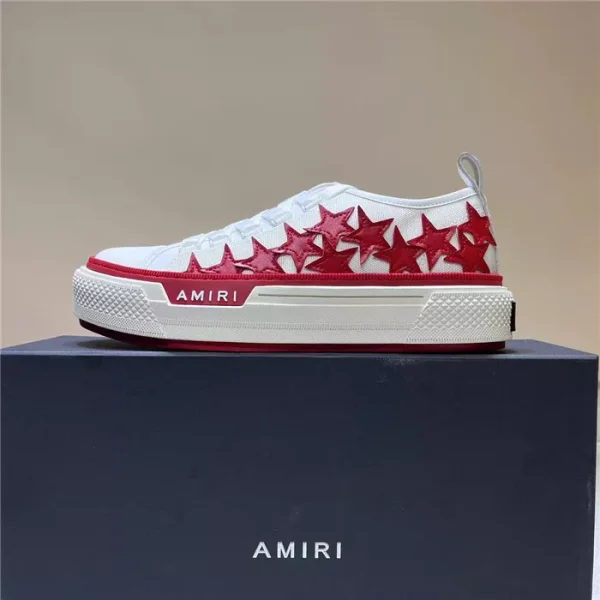 AMIRI STARS COURT LOW-TOP SNEAKERS - AM062