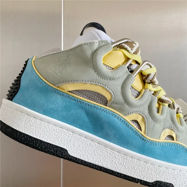 Lanvin Leather Curb Sneakers – LV034