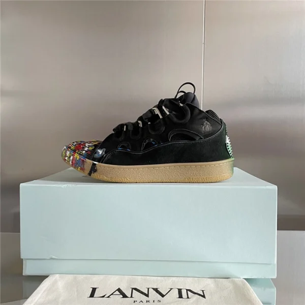 Lanvin Leather Curb Sneakers – LV038