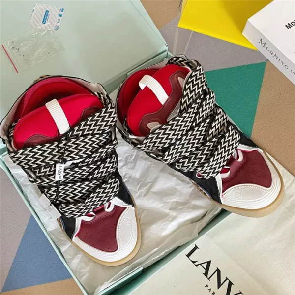 Lanvin Leather Curb Sneakers – LV039