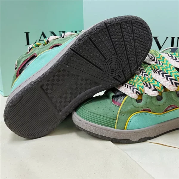 Lanvin Leather Curb Sneakers – LV043