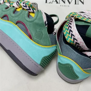 Lanvin Leather Curb Sneakers – LV043