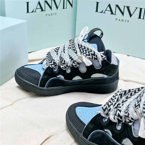 Lanvin Leather Curb Sneakers – LV045