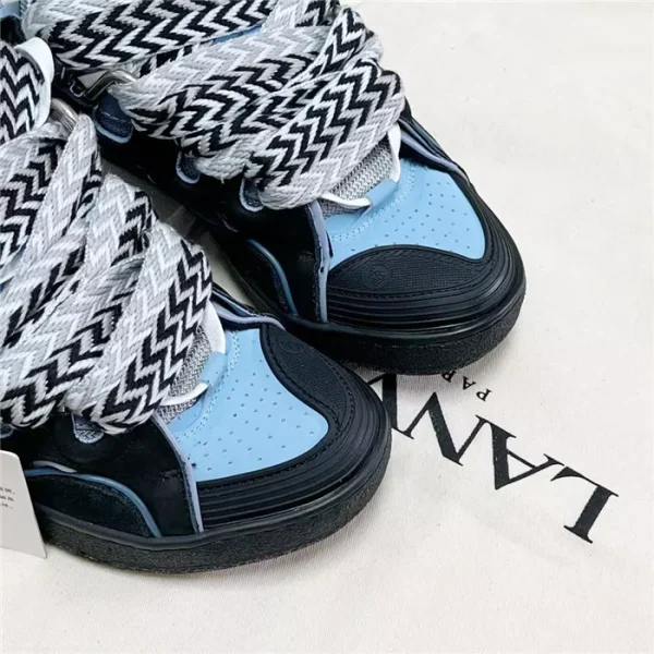 Lanvin Leather Curb Sneakers – LV045