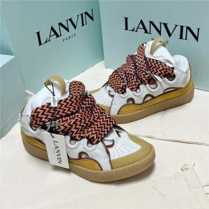 Lanvin Leather Curb Sneakers – LV046