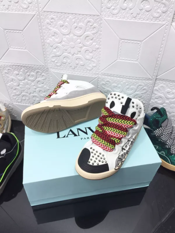 Lanvin Leather Curb Sneakers – LV047